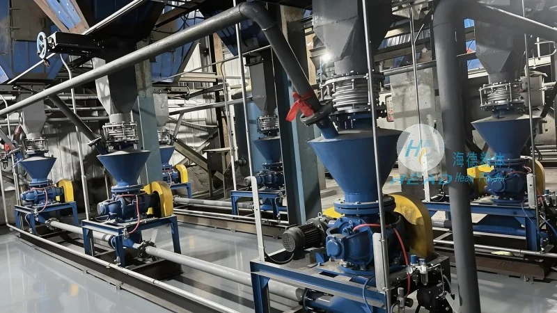 Một trường hợp nghiên cứu về dự án vận chuyển bằng khí nén kết hợp bentonite cho doanh nghiệp vật liệu xây dựng tại Shenyang, Liaoning