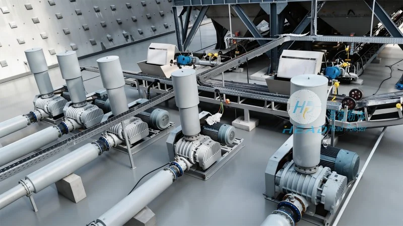 Nghiên cứu trường hợp dự án vận chuyển bằng khí nén áp suất âm của bụi phế liệu cho doanh nghiệp vật liệu xây dựng tại Hồ Châu, Quảng Đông