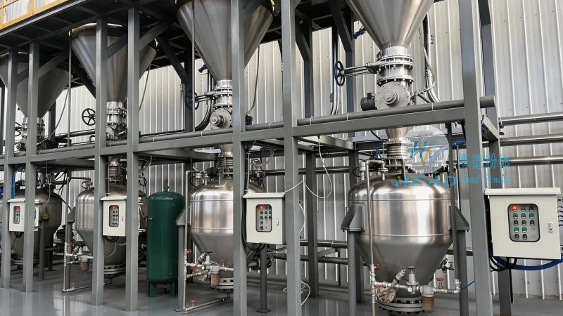 Nghiên cứu trường hợp về hệ thống vận chuyển khí áp dương của bột than cho doanh nghiệp hóa chất than tại Yulin, Shaanxi