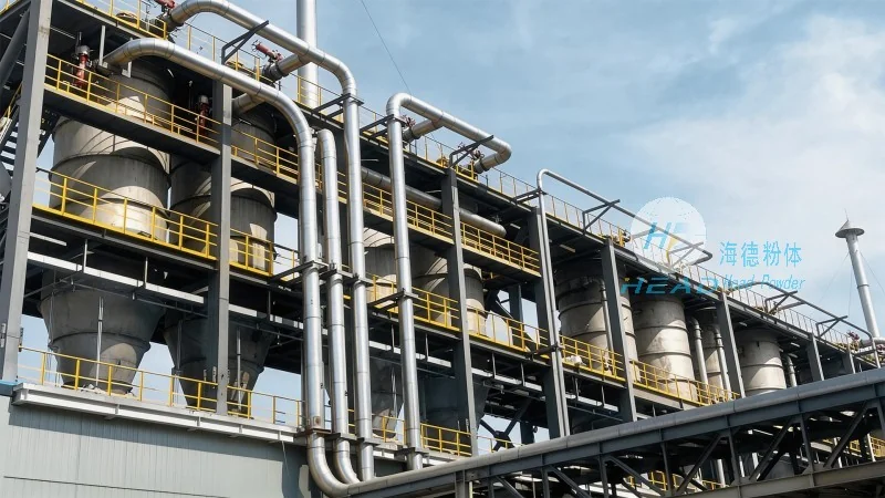 Dự án vận chuyển bột silica bằng hệ thống thông gió áp suất dương cho doanh nghiệp điện tử tại Đông Guân, Quảng Đông