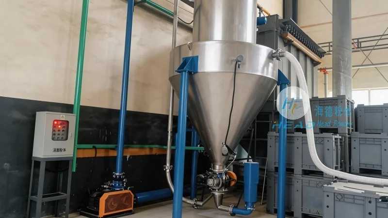 Một trường hợp nghiên cứu về phương thức vận chuyển khí trong giai đoạn đặc của bột gạch vụn cho một doanh nghiệp vật liệu xây dựng ở Jiaozuo, Henan
