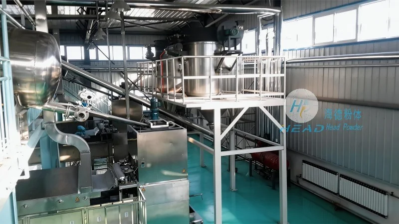 Dự án hệ thống vận chuyển bằng khí nén chân không cho tinh bột dược phẩm tại doanh nghiệp dược phẩm ở Baoji, Shaanxi