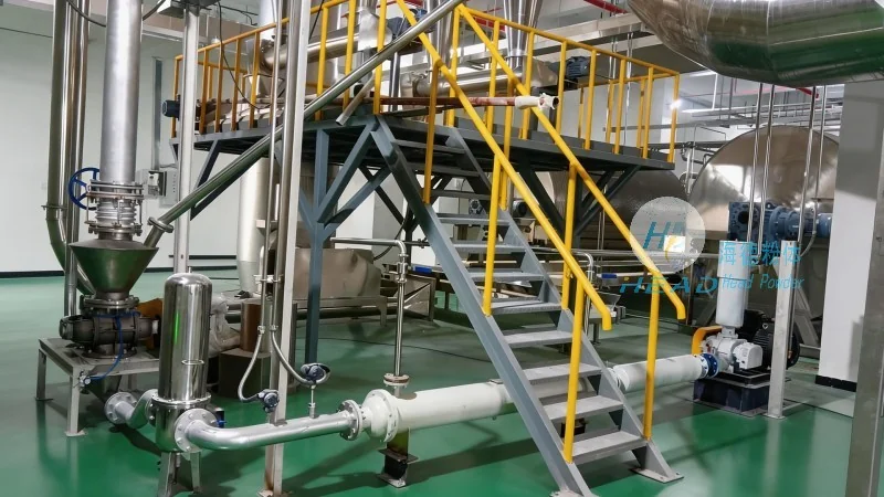 Dự án trường hợp vận chuyển bột thạch cao bằng cơ khí hỗn hợp cho một doanh nghiệp vật liệu xây dựng tại Wuhan, Hubei
