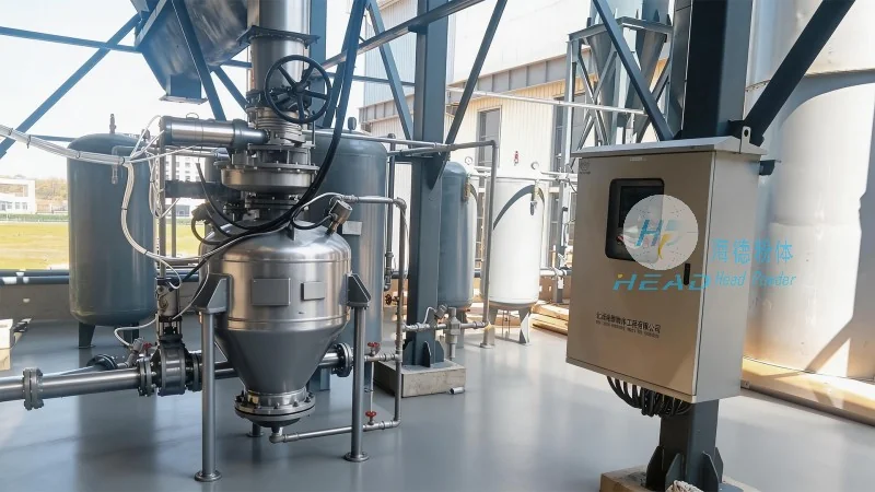 Nghiên cứu trường hợp dự án vận chuyển bằng khí nén với oxit cobalt lithi và nitơ cho doanh nghiệp pin lithium tại Thành Đô, Tứ Xuyên