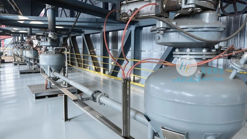Nghiên cứu trường hợp vận chuyển bột thức ăn đậu nành bằng hệ thống khí động học chân không tại doanh nghiệp thức ăn chăn nuôi ở Siping, Jilin