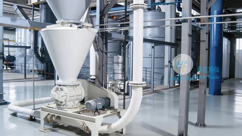 Nghiên cứu trường hợp dự án vận chuyển bằng khí nén chân không với bột đá vôi cho doanh nghiệp vật liệu xây dựng tại Yuncheng, Shanxi