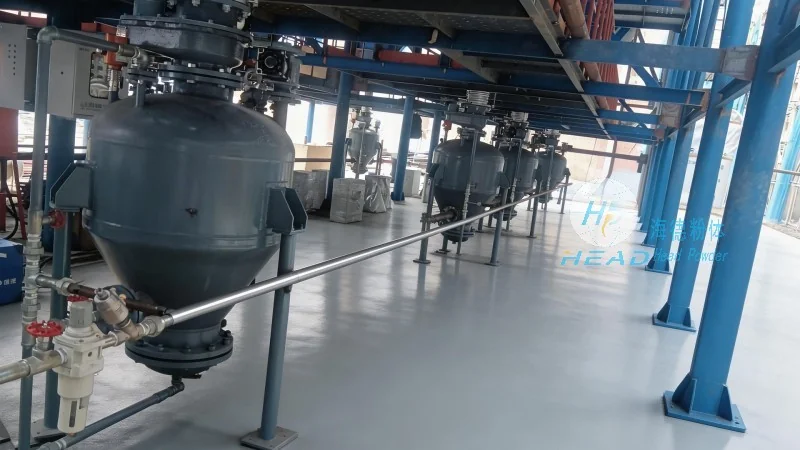 Bột Silicong Khí Nitơ Vận chuyển Khí Lưu thông