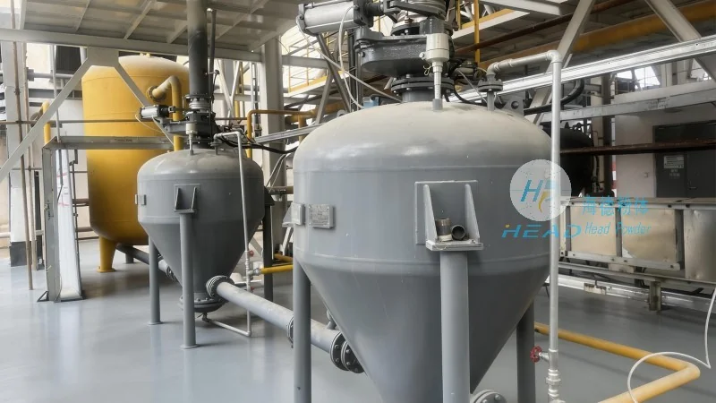 Vận chuyển hỗn hợp khí - cơ của bột dioxide titan