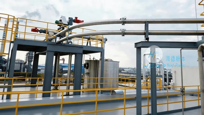 Một trường hợp nghiên cứu về dự án vận chuyển bằng khí áp dương cho hạt ceramicite tại một doanh nghiệp vật liệu xây dựng ở Urumqi, Xinjiang