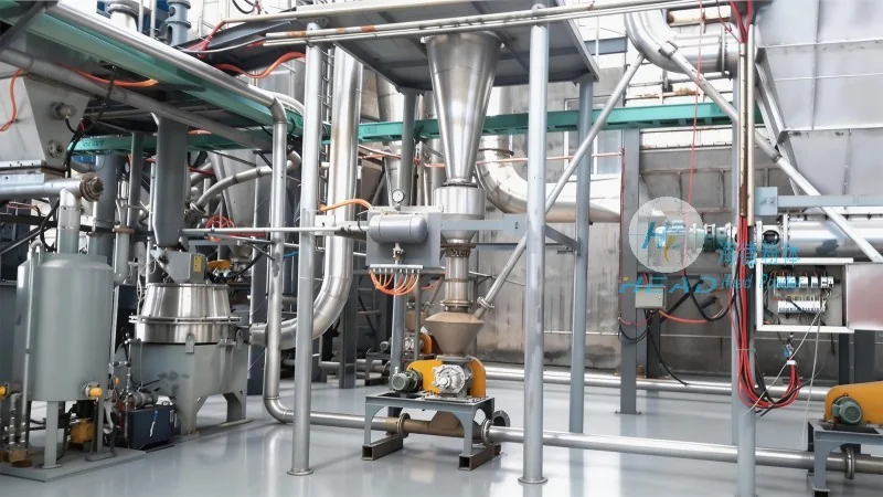 Nghiên cứu trường hợp về hệ thống vận chuyển khí lẫn của bột gốm trong một doanh nghiệp gốm sứ ở Foshan, Quảng Đông