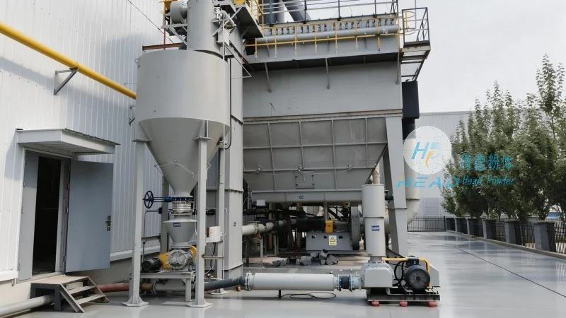 Nghiên cứu trường hợp dự án vận chuyển bằng khí lưu hỗn hợp cho amoniac clorua tại một doanh nghiệp hóa chất ở Yichang, Hubei