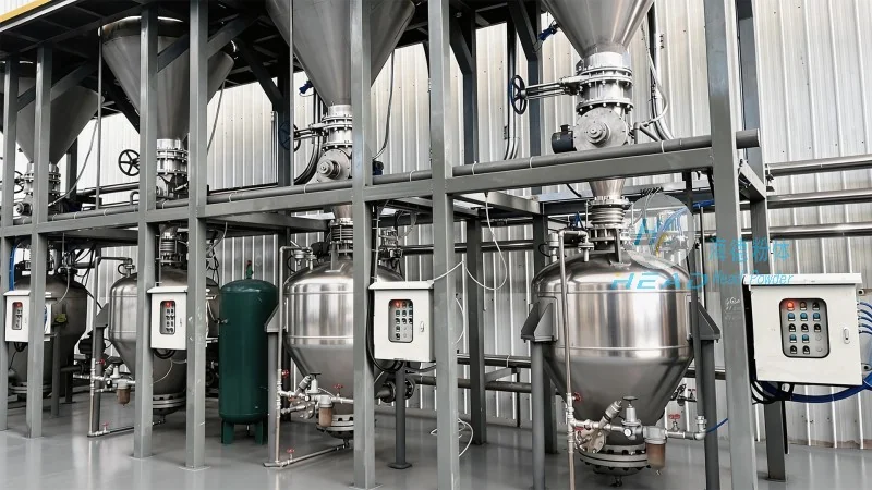 Nghiên cứu trường hợp về hệ thống vận chuyển khí cấu trúc dày của dioxit titan cho một doanh nghiệp vật liệu mới tại Zhuhai, Quảng Đông