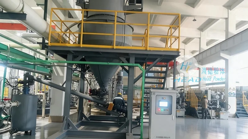 Nghiên cứu trường hợp dự án vận chuyển bằng khí áp dương cho bụi lò cao lửa tại một doanh nghiệp thép ở An Shan, Liao Ninh