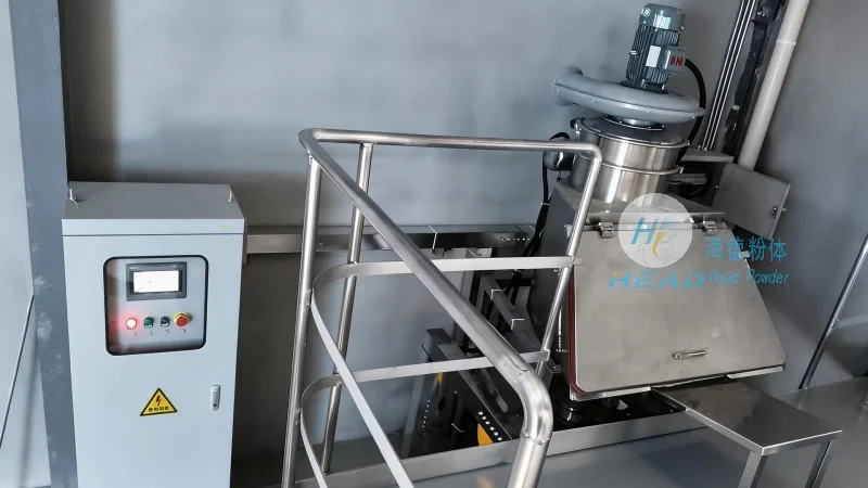 Dự án hệ thống vận chuyển bằng khí nén giai đoạn pha loãng của carbon black cho một doanh nghiệp cao su tại Qinhuangdao, Hà Bắc