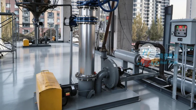 Nghiên cứu trường hợp dự án vận chuyển bằng khí hỗn hợp cho bột talc trong doanh nghiệp sản xuất giấy ở Bao Đình, Hé Bắc