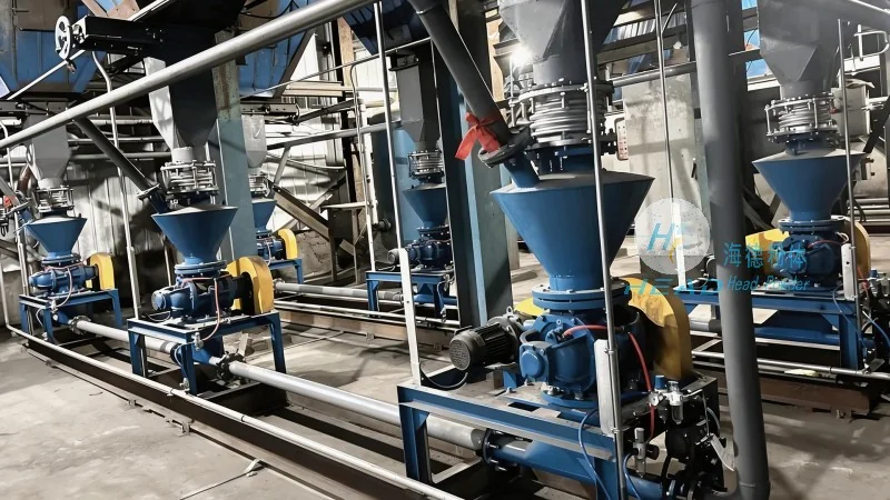 Một trường hợp nghiên cứu về dự án vận chuyển bằng khí dưới áp suất âm của canxi cacbonat trong một doanh nghiệp vật liệu xây dựng tại Ma'anshan, Anhui