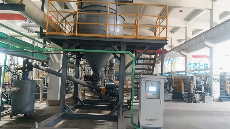 Nghiên cứu trường hợp về hệ thống vận chuyển khí cấu trúc dày của dioxit titan cho một doanh nghiệp vật liệu mới tại Zhuhai, Quảng Đông