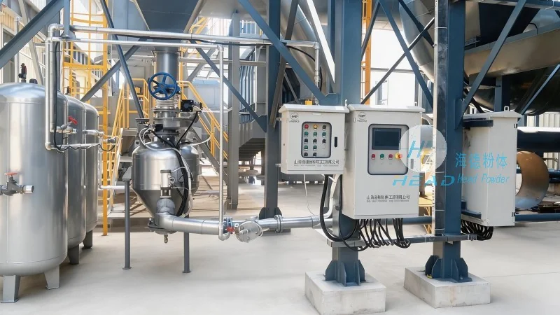Nghiên cứu trường hợp dự án vận chuyển bằng khí nén với pha lưu huỳnh sắt lithium và nitơ cho doanh nghiệp pin lithium tại Zaozhuang, Shandong