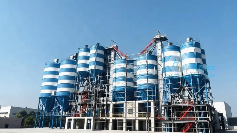 Nghiên cứu trường hợp dự án vận chuyển bằng khí lưu hỗn hợp cho amoniac clorua tại một doanh nghiệp hóa chất ở Yichang, Hubei