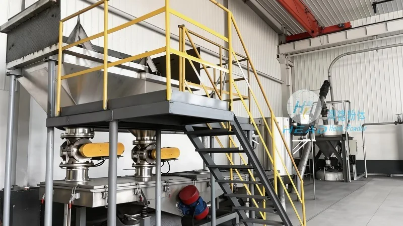 Dự án trường hợp vận chuyển bột thạch cao bằng cơ khí hỗn hợp cho một doanh nghiệp vật liệu xây dựng tại Wuhan, Hubei