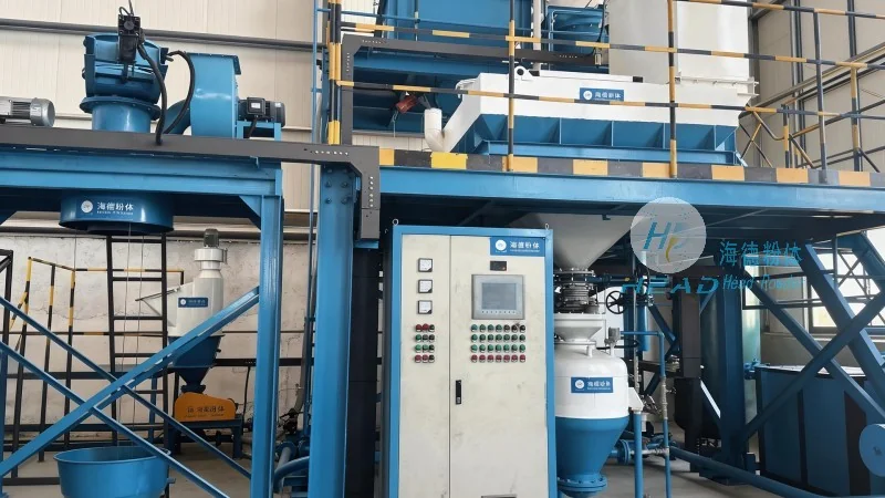 Dự án sử dụng hệ thống vận chuyển khí với dòng chảy nitơ cho bột kim loại neodymium tại một doanh nghiệp khoáng sản quý hiếm ở Baotou, Nội Mông Cổ
