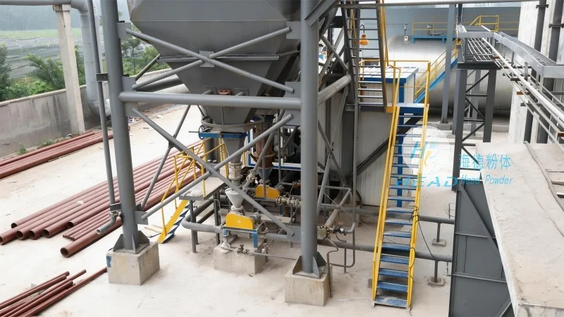Dự án trường hợp vận chuyển bột thạch cao bằng cơ khí hỗn hợp cho một doanh nghiệp vật liệu xây dựng tại Wuhan, Hubei