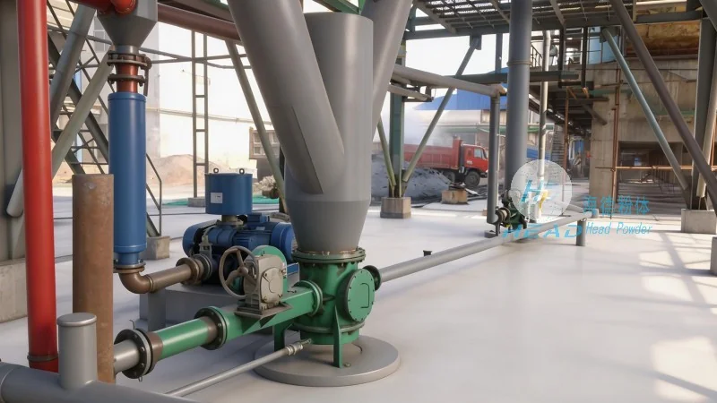 Nghiên cứu trường hợp về hệ thống vận chuyển khí hỗn hợp cho các lô thủy tinh cho một doanh nghiệp thủy tinh ở Loyang, Hà Nam
