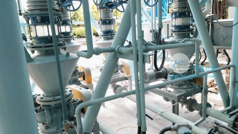 Nghiên cứu trường hợp dự án vận chuyển khí lẫn lộn cho bột hỗn hợp quặng đồng tại một doanh nghiệp luyện kim ở Nanchang, Jiangxi