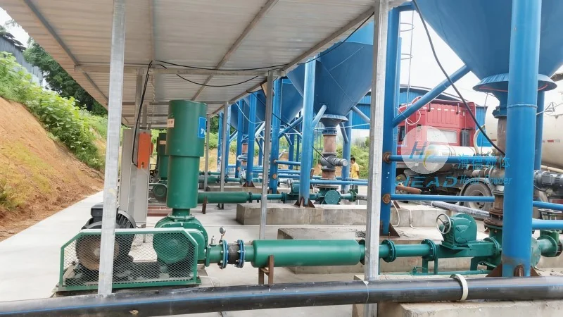 Trường hợp doanh nghiệp kim loại học ở Tangshan, Hà Bắc: Dự án vận chuyển bằng khí nén kết hợp bột khoáng kim loại học