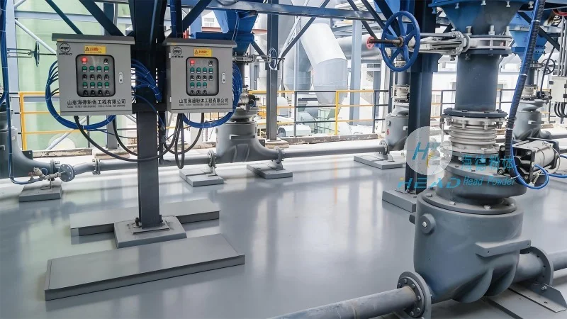 Dự án vận chuyển hạt EVA bằng hệ thống thông khí áp suất dương cho doanh nghiệp sản xuất vật liệu giày ở Wenzhou, Zhejiang