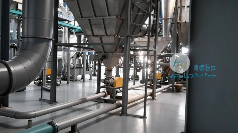 Nghiên cứu trường hợp dự án vận chuyển bằng khí nén với pha lưu huỳnh sắt lithium và nitơ cho doanh nghiệp pin lithium tại Zaozhuang, Shandong