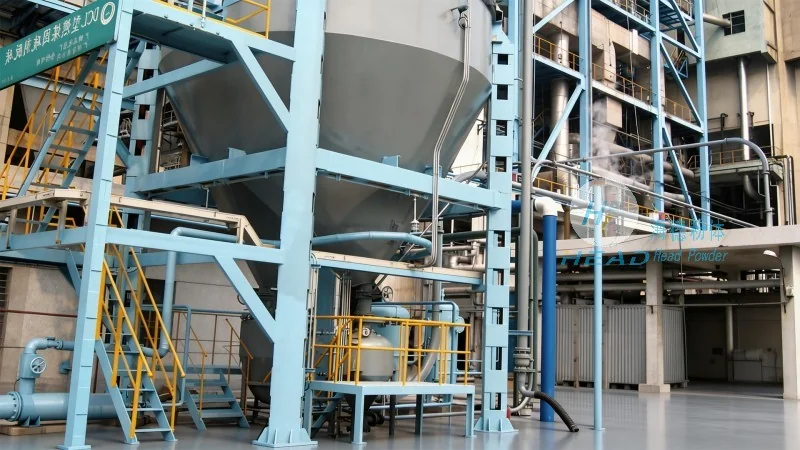 Nghiên cứu trường hợp dự án vận chuyển bằng khí yếu pha cho bột thạch cao tại một doanh nghiệp vật liệu xây dựng ở Jiujiang, Jiangxi