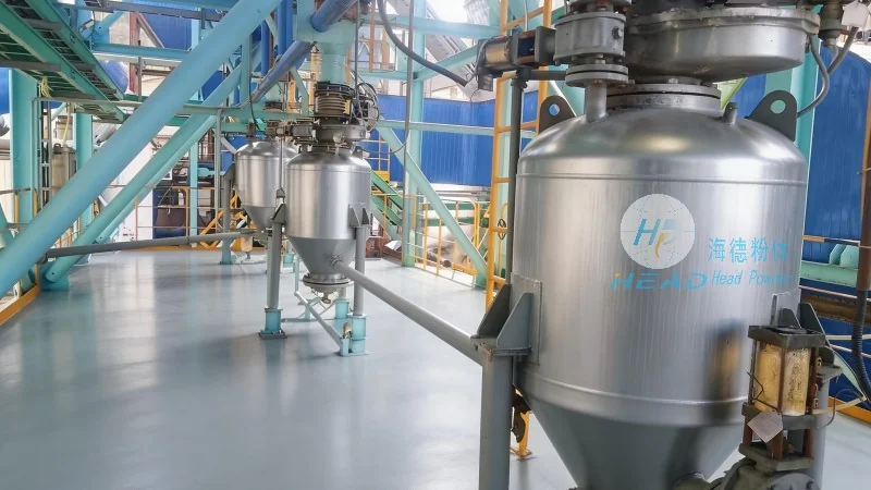 Trường hợp dự án vận chuyển bằng khí áp dương cho bột gia công khoáng chất quý tại một doanh nghiệp khoáng chất quý ở Bao Thủ, Nội Mông Cương