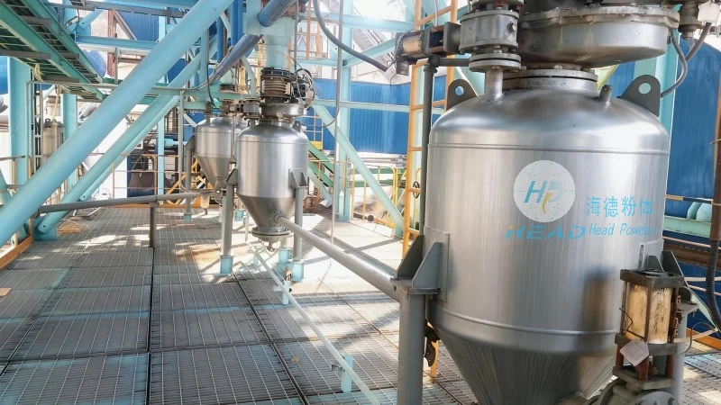 Nghiên cứu trường hợp về hệ thống vận chuyển khí áp dương của bột than cho doanh nghiệp hóa chất than tại Yulin, Shaanxi