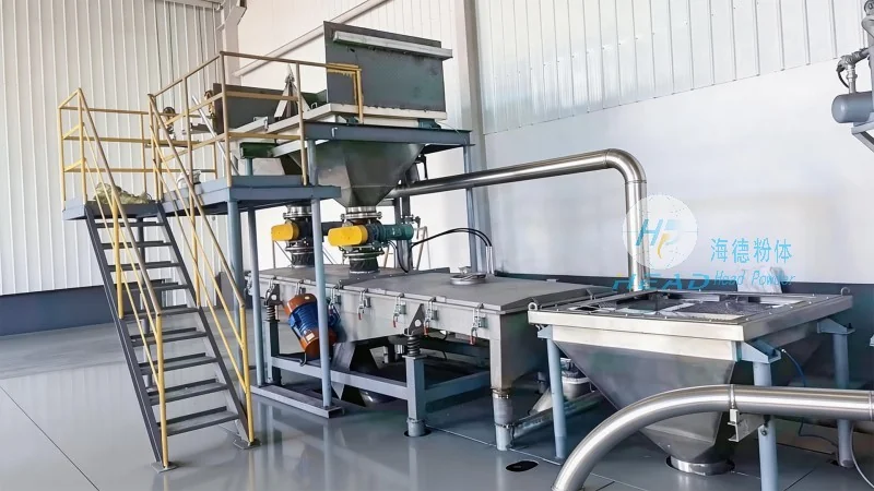 Phương pháp vận chuyển khí pha loãng của bột rơm gạo