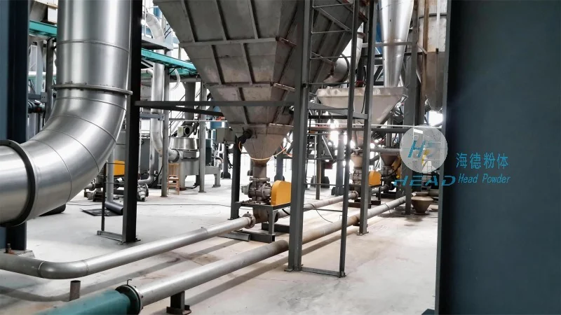 Nghiên cứu trường hợp về hệ thống vận chuyển bằng khí động học giai đoạn loãng cho bột đường trong một doanh nghiệp thực phẩm tại Zhenjiang, Jiangsu