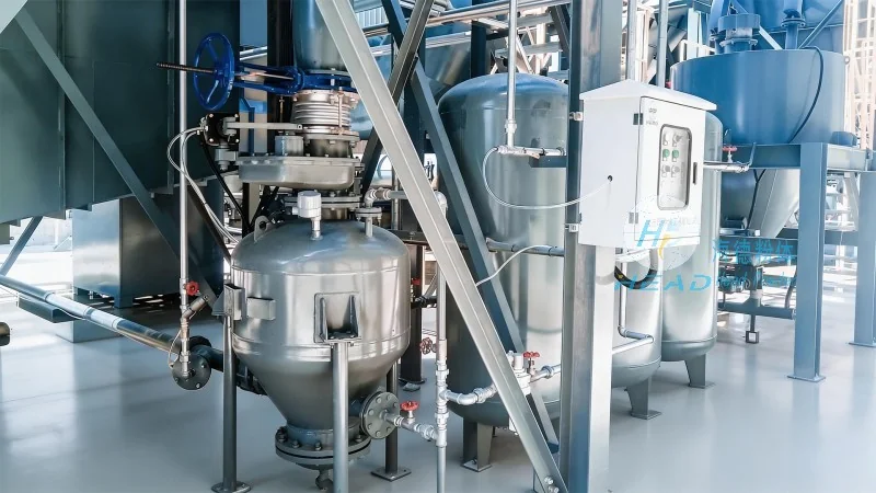 Dự án sử dụng hệ thống vận chuyển khí với dòng chảy nitơ cho bột kim loại neodymium tại một doanh nghiệp khoáng sản quý hiếm ở Baotou, Nội Mông Cổ