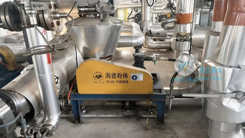 Nghiên cứu trường hợp vận chuyển bột vỏ gạo bằng phương pháp khí nén giai đoạn loãng cho doanh nghiệp ngũ cốc và dầu mỏ tại Jingmen, Hubei