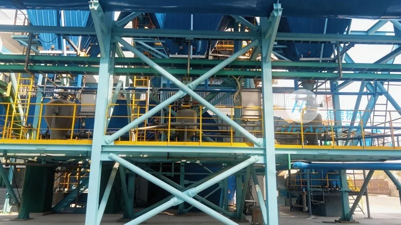 Nghiên cứu trường hợp về hệ thống vận chuyển khí lẫn của bột gốm trong một doanh nghiệp gốm sứ ở Foshan, Quảng Đông