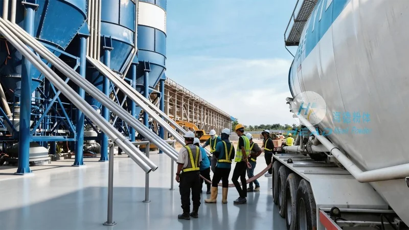 Dự án sử dụng hệ thống vận chuyển khí với dòng chảy nitơ cho bột kim loại neodymium tại một doanh nghiệp khoáng sản quý hiếm ở Baotou, Nội Mông Cổ