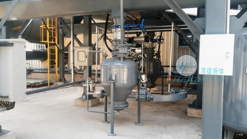 Dự án trường hợp vận chuyển bột nhựa bằng cơ khí ở giai đoạn loãng cho một doanh nghiệp nhựa tại Thiên Kim