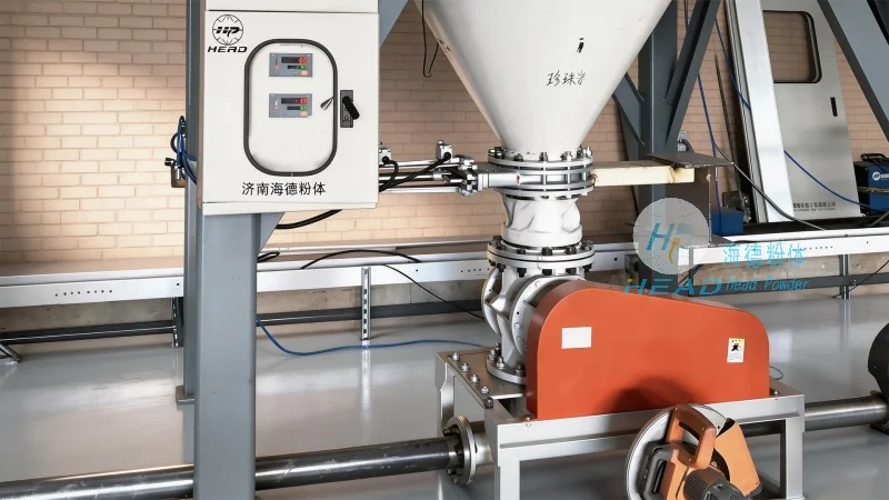 Dự án hệ thống vận chuyển khí trong giai đoạn đặc chắc của bột quặng spodumene cho một doanh nghiệp khai thác mỏ ở Nantong, Jiangsu