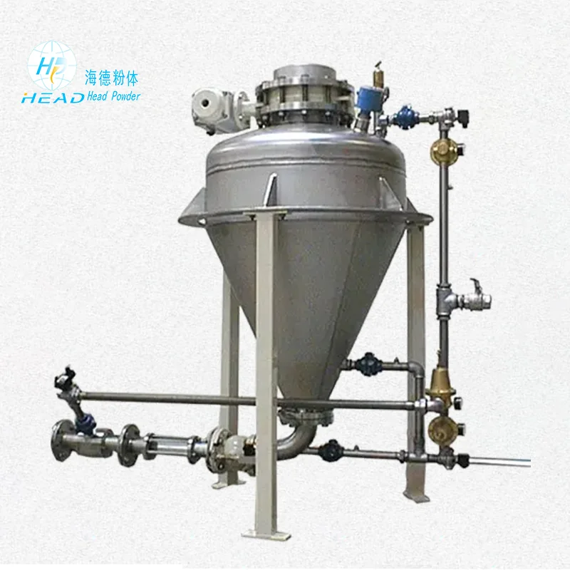 Hệ thống vận chuyển cơ khí pha loãng bột